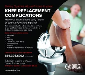 DePuy Knee Replacement Lawyers